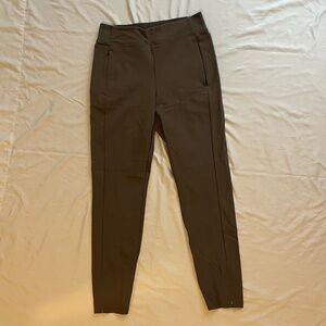 Athleta light brown pants, Size 8